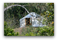 meditation yurt